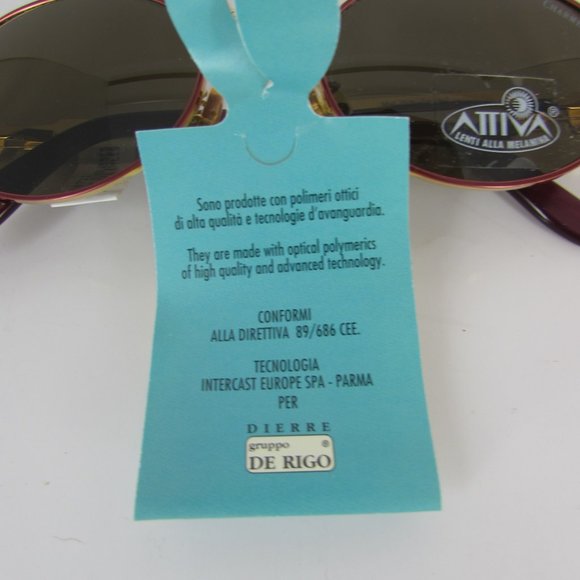 NOS / NWT Vintage Charme Attiva Egyptian Pharaoh 7536 207 Designer Sunglasses main image 14